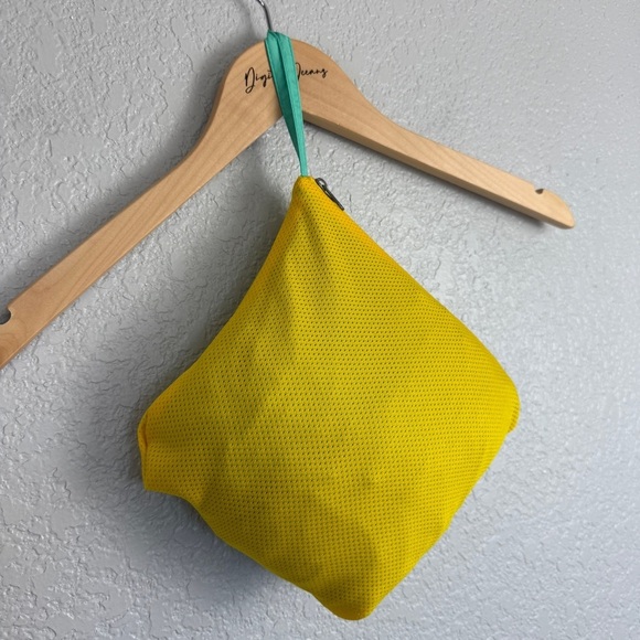 Dutch Bros Packable Mint Green Retro Hooded Windbreaker XL - Unisex, 1/2 Zip - Picture 6 of 13